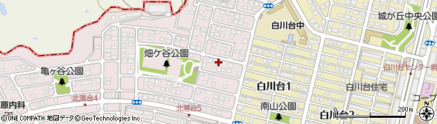 兵庫県神戸市須磨区北落合5丁目8-21周辺の地図