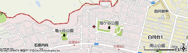 兵庫県神戸市須磨区北落合5丁目10-33周辺の地図