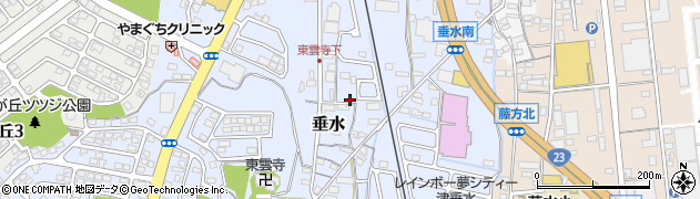 三重県津市垂水671周辺の地図
