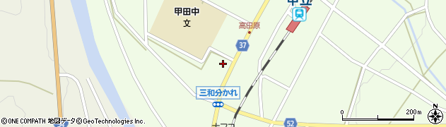 ＪＡひろしま甲田周辺の地図