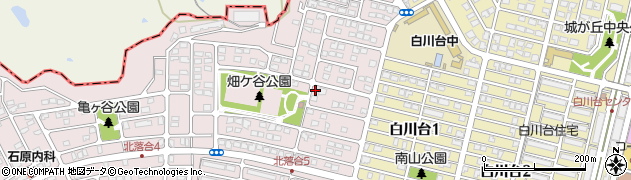 兵庫県神戸市須磨区北落合5丁目8-15周辺の地図