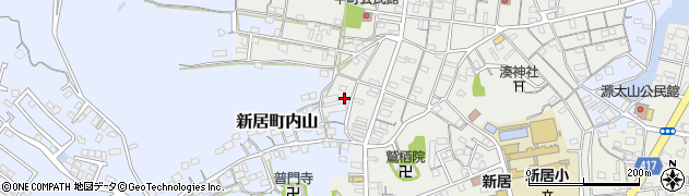 静岡県湖西市新居町内山159周辺の地図