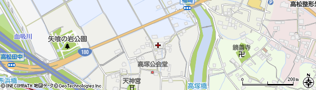 岡山県岡山市北区高塚15周辺の地図