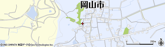 岡山県岡山市北区富原901周辺の地図