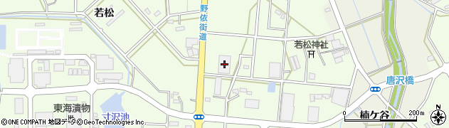 愛知県豊橋市若松町若松818周辺の地図