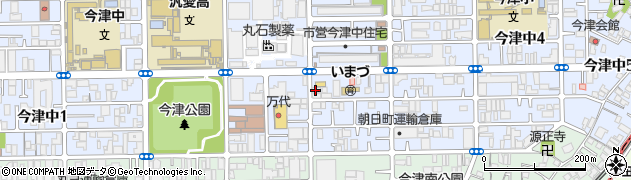 中西タイル株式会社周辺の地図