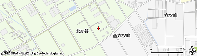 愛知県豊橋市若松町北ヶ谷229周辺の地図