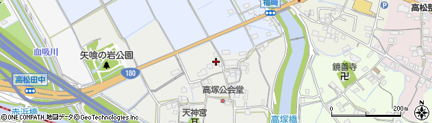 岡山県岡山市北区高塚59周辺の地図