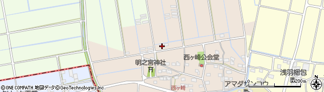 静岡県袋井市西ケ崎2453周辺の地図