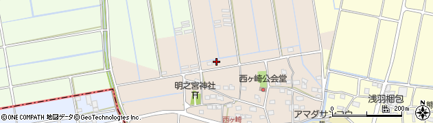 静岡県袋井市西ケ崎2469周辺の地図