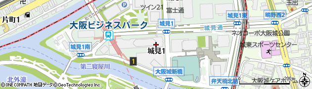 綜合警備保障株式会社　大阪中央支社周辺の地図