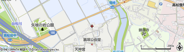 岡山県岡山市北区高塚14周辺の地図