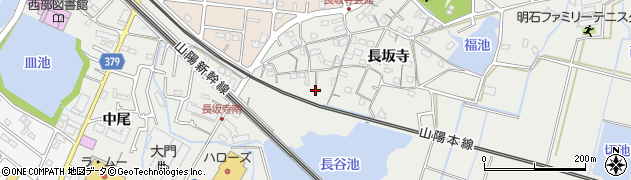 兵庫県明石市魚住町長坂寺236周辺の地図