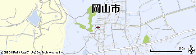岡山県岡山市北区富原995周辺の地図