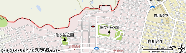 兵庫県神戸市須磨区北落合5丁目10周辺の地図