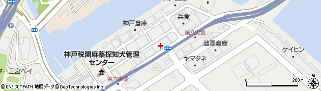 日新運輸株式会社　神戸物流センター周辺の地図