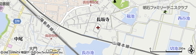 兵庫県明石市魚住町長坂寺202周辺の地図