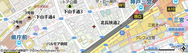 サンミーゴネイルスクール神戸校周辺の地図