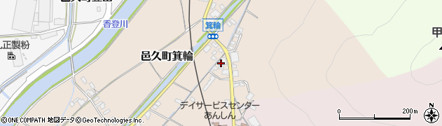 入江材木店周辺の地図