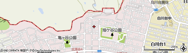 兵庫県神戸市須磨区北落合5丁目10-13周辺の地図