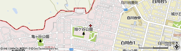 兵庫県神戸市須磨区北落合5丁目周辺の地図