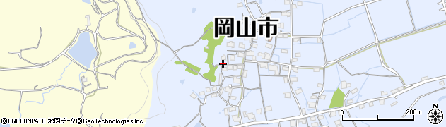岡山県岡山市北区富原993周辺の地図