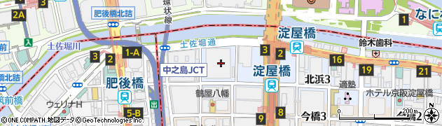 住友電気工業株式会社　本社大阪営業部周辺の地図