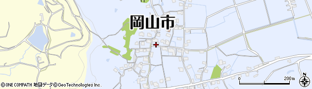 岡山県岡山市北区富原1009周辺の地図