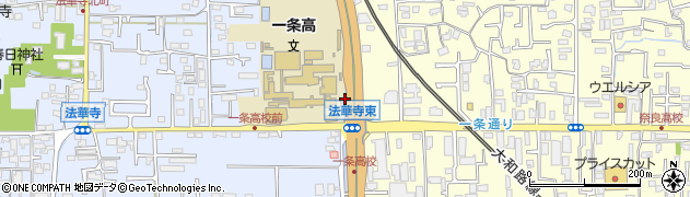 ジャンボたこ焼 奈良店周辺の地図