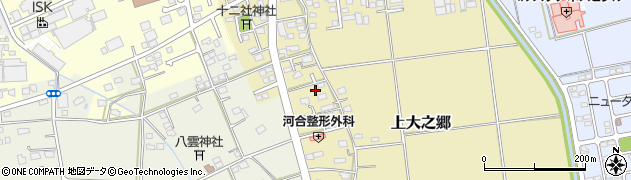 静岡県磐田市上大之郷313周辺の地図