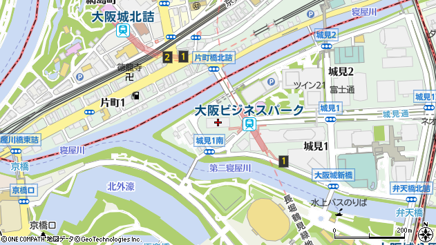〒540-6027 大阪府大阪市中央区城見 クリスタルタワー（２７階）の地図