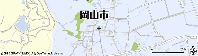 岡山県岡山市北区富原1011周辺の地図