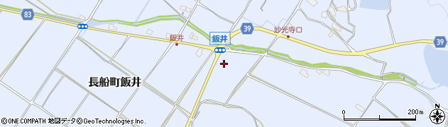 ローソン瀬戸内長船町飯井店周辺の地図