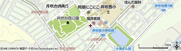 兵庫県神戸市西区井吹台西町周辺の地図
