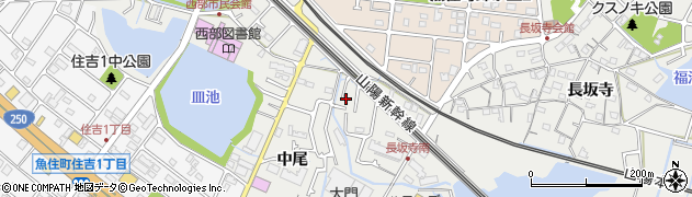 兵庫県明石市魚住町長坂寺393周辺の地図