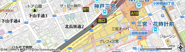 八作寿司周辺の地図