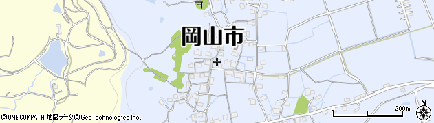 岡山県岡山市北区富原1008周辺の地図