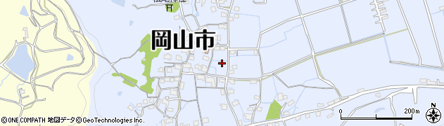 岡山県岡山市北区富原1024周辺の地図