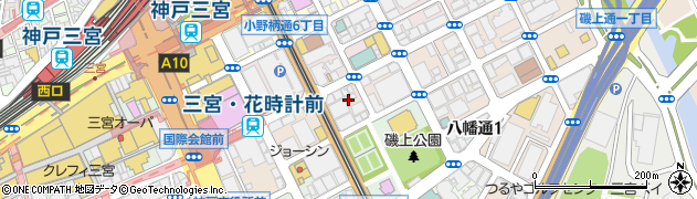 株式会社六甲商会神戸支店周辺の地図