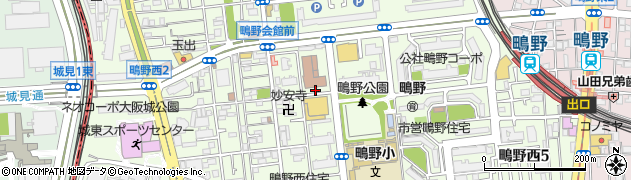 大阪府大阪市城東区鴫野西周辺の地図