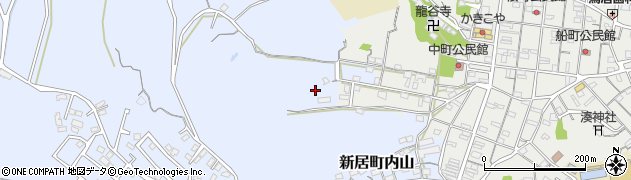 静岡県湖西市新居町内山235周辺の地図