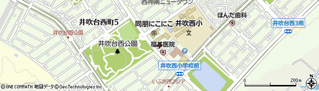 西神戸　ＹＭＣＡ幼稚園周辺の地図