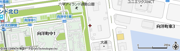 丸一運輸株式会社　神戸支店周辺の地図