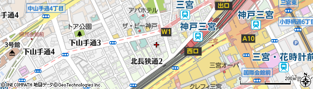 Ａ・１カレンドリエ店周辺の地図