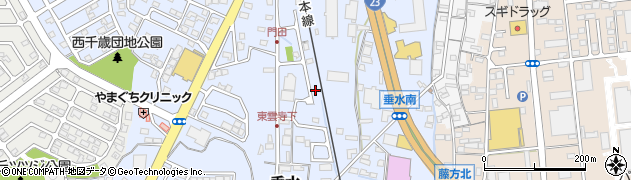 三重県津市垂水638-14周辺の地図