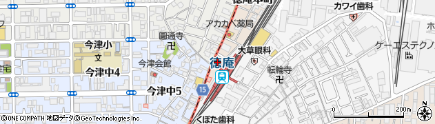 阪本歯科矯正歯科徳庵駅前診療所周辺の地図