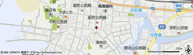 静岡県湖西市新居町新居941周辺の地図