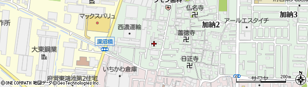愛の家グループホーム東大阪加納周辺の地図