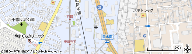 三重県津市垂水614周辺の地図