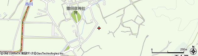 静岡県掛川市山崎周辺の地図